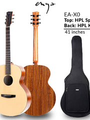 Load image into Gallery viewer, ENYA EA-X0 Acoustic Guitar  41 inches HPL Spruce &amp; HPL Koa (AJ Body)
