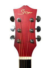 Load image into Gallery viewer, Smiger H40 Acoustic Guitar 41 inches RedBrown
