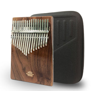 Hluru 17 keys Full Solid Walnut Wood Kalimba