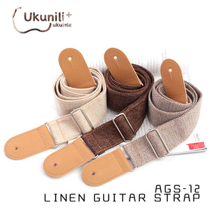 Guitar Strap Linen Pattern