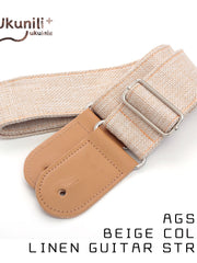 Load image into Gallery viewer, Guitar Strap Linen Pattern
