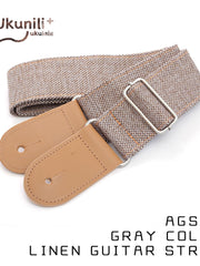 Load image into Gallery viewer, Guitar Strap Linen Pattern
