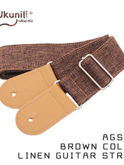 Load image into Gallery viewer, Guitar Strap Linen Pattern
