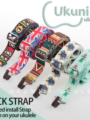 Load image into Gallery viewer, Ukulele Neck Strap Cartoon AUS-15
