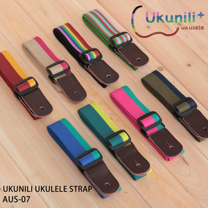 Ukulele Strap Rainbow  AUS-07