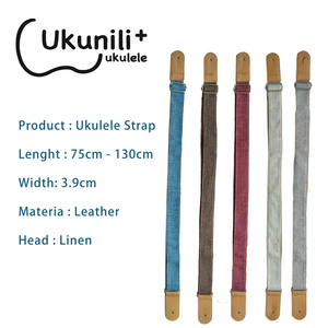 Ukulele Strap Linen Pattern