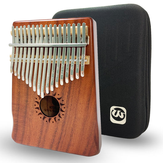 Walter 17 keys Full Solid Koa Wood Kalimba