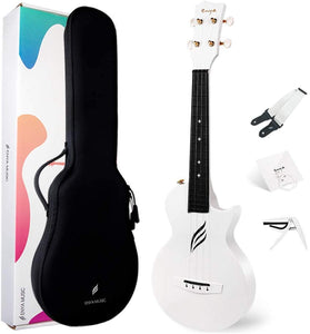 ENYA Ukulele Nova U Carbon White