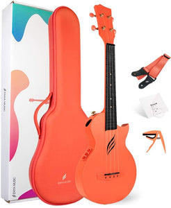 ENYA Ukulele Nova U Carbon Orange Plus