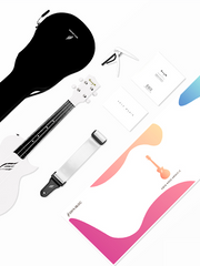 Load image into Gallery viewer, ENYA Ukulele Nova U Carbon White
