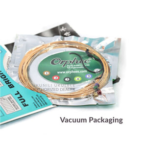 Orphee Bronze Vacuum Pack Acoustic Guitar Strings QA140/150/160