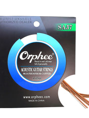 Load image into Gallery viewer, Orphee Phosphor Copper Light Acoustic Guitar Strings SA37/38/39
