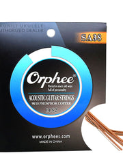 Load image into Gallery viewer, Orphee Phosphor Copper Light Acoustic Guitar Strings SA37/38/39
