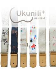 Load image into Gallery viewer, Ukulele Strap Linen Art Pattern AUS-81
