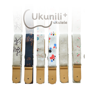 Ukulele Strap Linen Art Pattern AUS-81