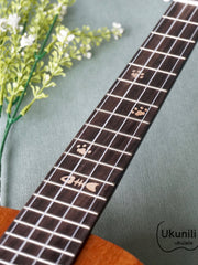 Load image into Gallery viewer, Adela Ukulele 26&#39; Tenor Mahogany Solid Top - Ukunili Ukulele
