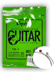 Load image into Gallery viewer, Orphee TX Series SingleAcoustic Guitar Strings
