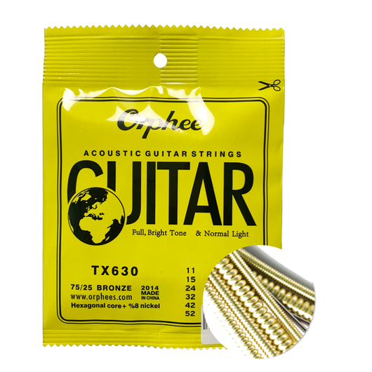 Orphee Bronze Super Light Acoustic Guitar Strings TX 620/630