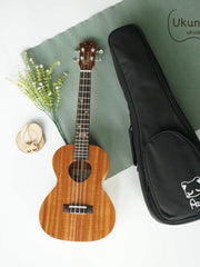 Load image into Gallery viewer, Adela Ukulele 26' Tenor Mahogany Solid Top + EQ