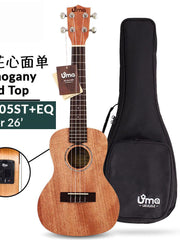 Load image into Gallery viewer, Uma Ukulele 26&#39; Tenor Mahogany Solid Top  UMA UK-05ST
