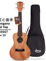 Load image into Gallery viewer, Uma Ukulele 26&#39; Tenor Mahogany Solid Top  UMA UK-05ST
