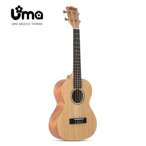 Uma Ukulele 26' Tenor Spruce Solid Top  UMA UK-06ST