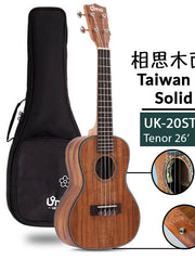 Load image into Gallery viewer, Uma Ukulele 26&#39; Tenor Acacia koa Solid Top  UMA UK-15ST

