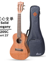 Load image into Gallery viewer, Uma Ukulele 23&#39; Concert Full Solid Mahogany Gloss UMA UK-20SC
