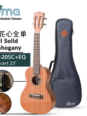 Load image into Gallery viewer, Uma Ukulele 23&#39; Concert Full Solid Mahogany Gloss UMA UK-20SC
