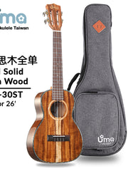 Load image into Gallery viewer, Uma Ukulele 26&#39;Tenor Full Solid Acacia Koa UMA-30ST
