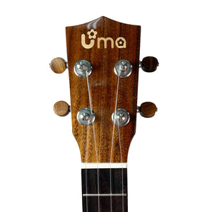 Uma Ukulele 26'Tenor Full Solid Acacia Koa UMA-ClassicsST