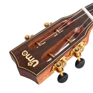 Uma Ukulele 26'Tenor Full Solid Engelmann Spruce / Black Walnut UMA-PulseST