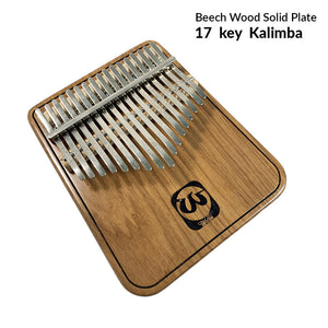 Walter 17 keys  Full Solid Beech Wood Kalimba