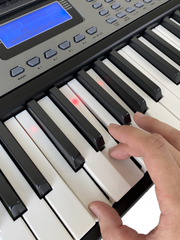 Load image into Gallery viewer, Angelet 61 Keys Electronic Keyboard Piano Led Light  XTS-690F

