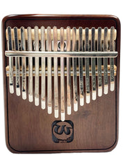 Load image into Gallery viewer, Walter 17 keys Full Solid Black Walnut Wood Kalimba
