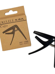 Load image into Gallery viewer, Ukulele Capo Black
