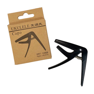 Ukulele Capo Black