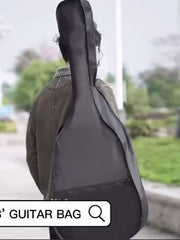 Load and play video in Gallery viewer, 38&#39; Guitar Thin Black Bag
