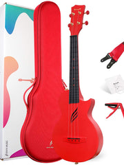 Load image into Gallery viewer, ENYA Ukulele Nova U Carbon Red

