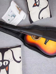 Load image into Gallery viewer, 38&#39; Guitar Thin Black Bag
