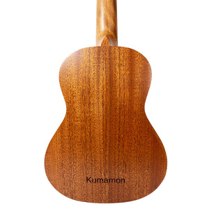 Nalu Kumamon KAC Ukulele 23' Concert Mahogany Solid Top