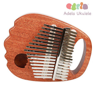 Adela Full Solid Mahogany Wood Kalimba