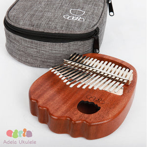 Adela Full Solid Mahogany Wood Kalimba