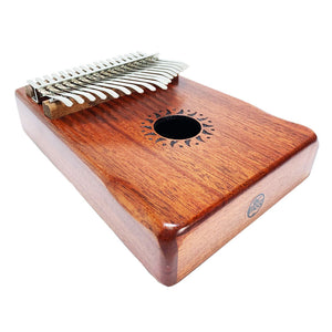 Walter 17 keys Full Solid Mahogany Wood Kalimba