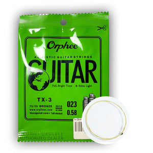 Orphee TX Series SingleAcoustic Guitar Strings