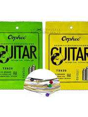 Load image into Gallery viewer, Orphee Bronze Super Light Acoustic Guitar Strings TX 620/630
