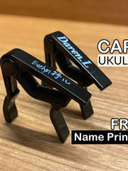 Load image into Gallery viewer, PUNK Ukulele Capo WOOD/BLACK
